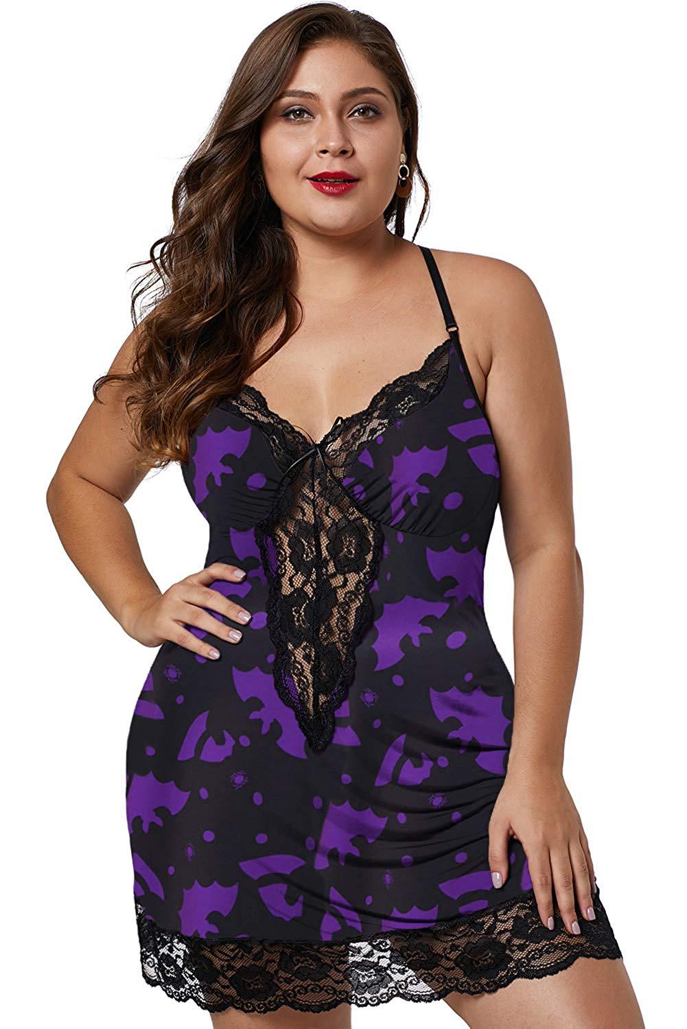 Plus Size Printing plus-Sized plus-Sized Thin Skirt Print Jumpsuit